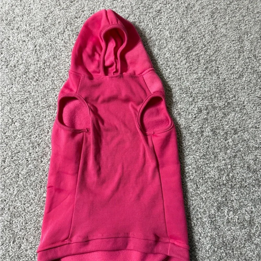 Pink Spike & Stella Dog Hoodie – Like New Cozy Pet Sweatshirt